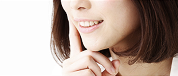 噛み合わせがいい女性